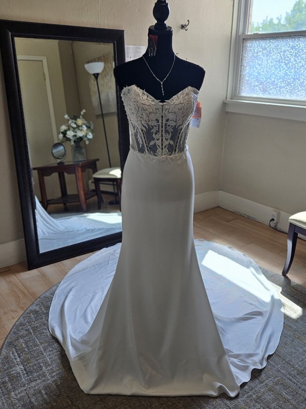 NWT Size 14 Ivory L'amour by Calla Blanche Bridal Gown